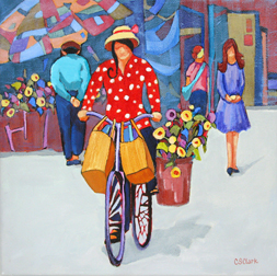 "Jam Packed" painting by Carolee Clark