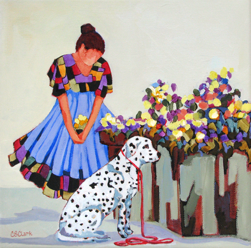 Patience - painting by Carolee Clark