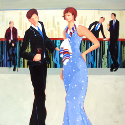 "She's the One" painting by Carolee Clark