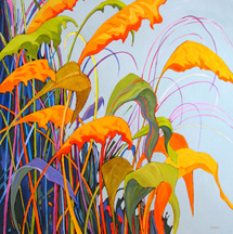 They've Got Swish - painting by Carolee Clark