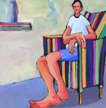 "Yes I Want To Date Your Daughter" painting by Carolee Clark